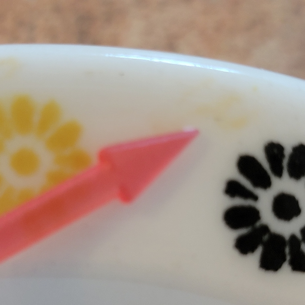 Homer Laughlin Fruit Salsa Dessert Dishes (2) ~ 1960s ~ MCM ~ Retro ~ Floral - Picture 11 of 16